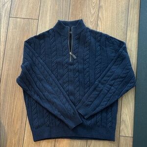 NWOT Scott barber wool sweater